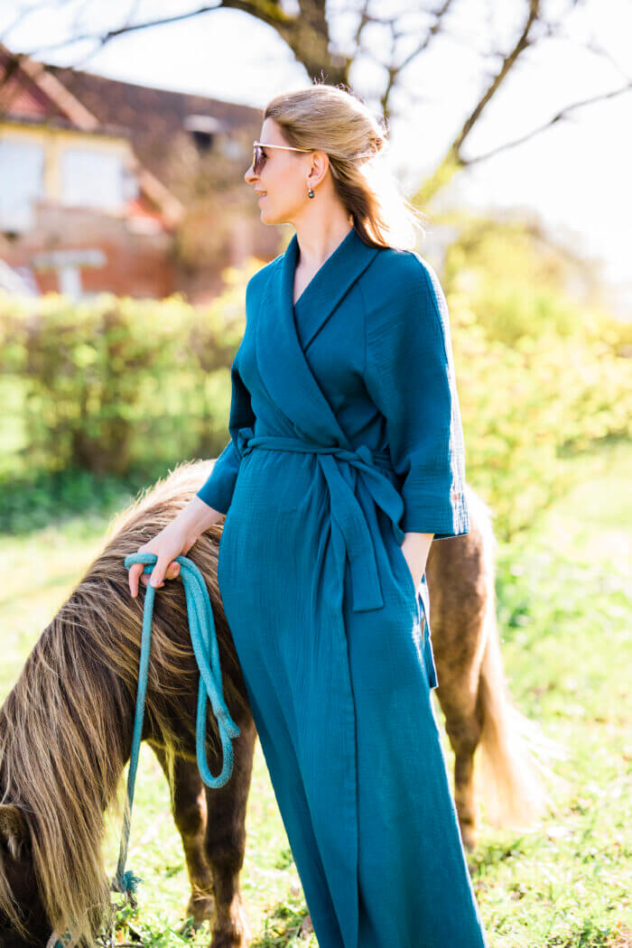 Long Muslin Coat